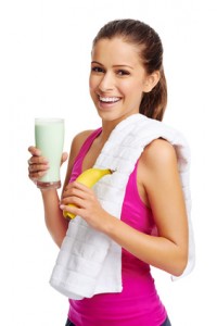 gym shake woman